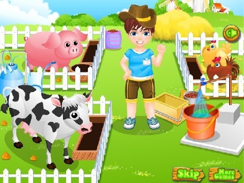 小男孩的农场游戏截图1