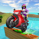 摩托车水上冲浪