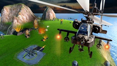 重型武装直升机战争截图3