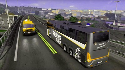 巴士驾驶移动模拟器截图1