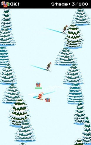 圣诞老人和僵尸的滑雪大战截图2