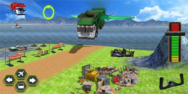 飞行垃圾车模拟驾驶截图2