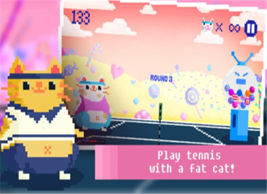 糖果猫网球截图4